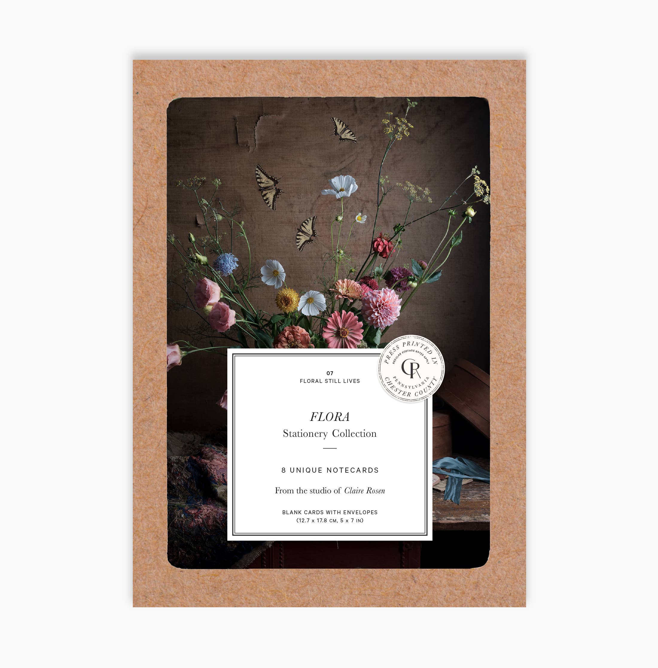 Flora Notecard Set of 8