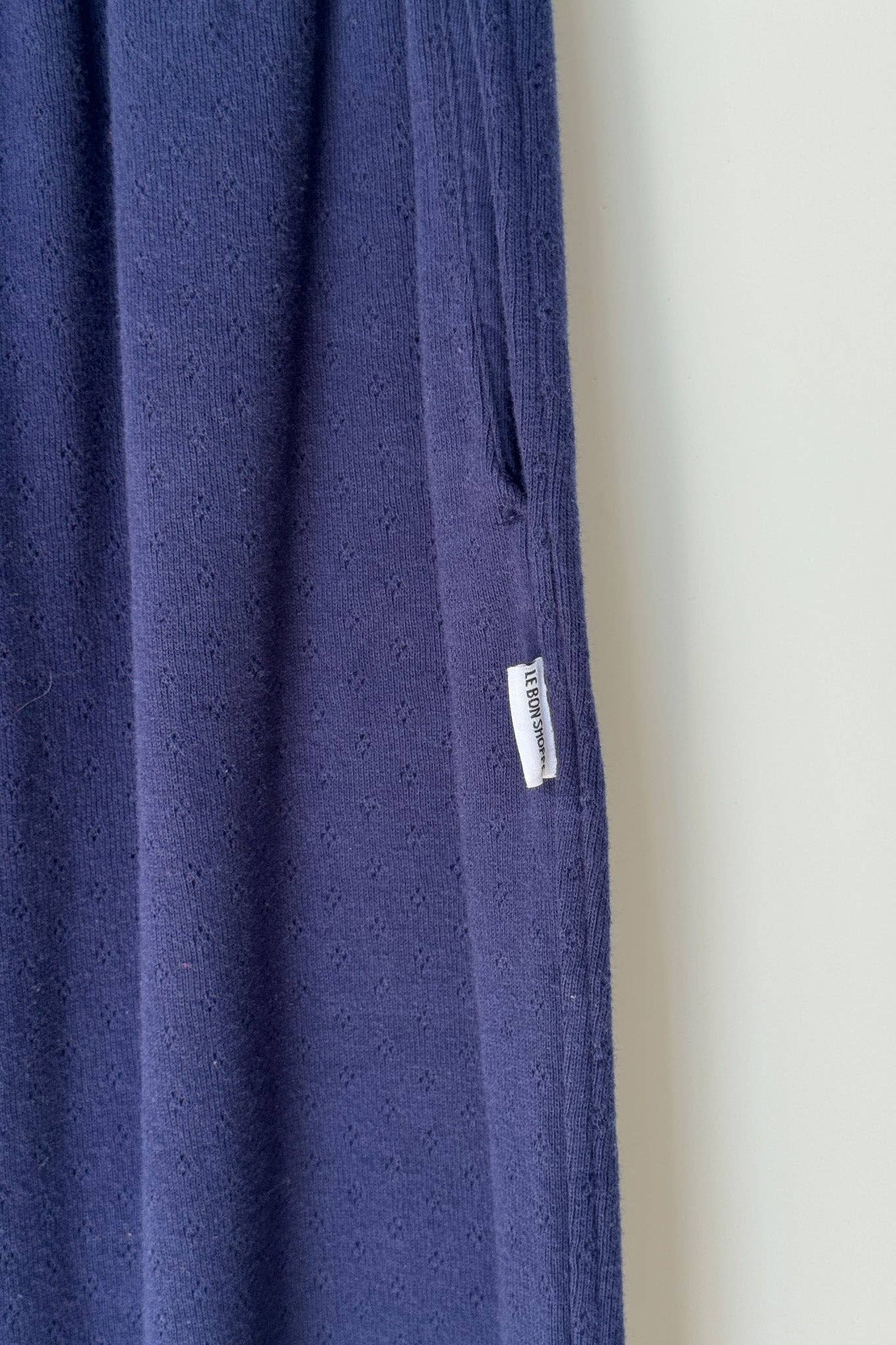 Pointelle Serene Jogger ( 2S-2M-2L): RED APPLE