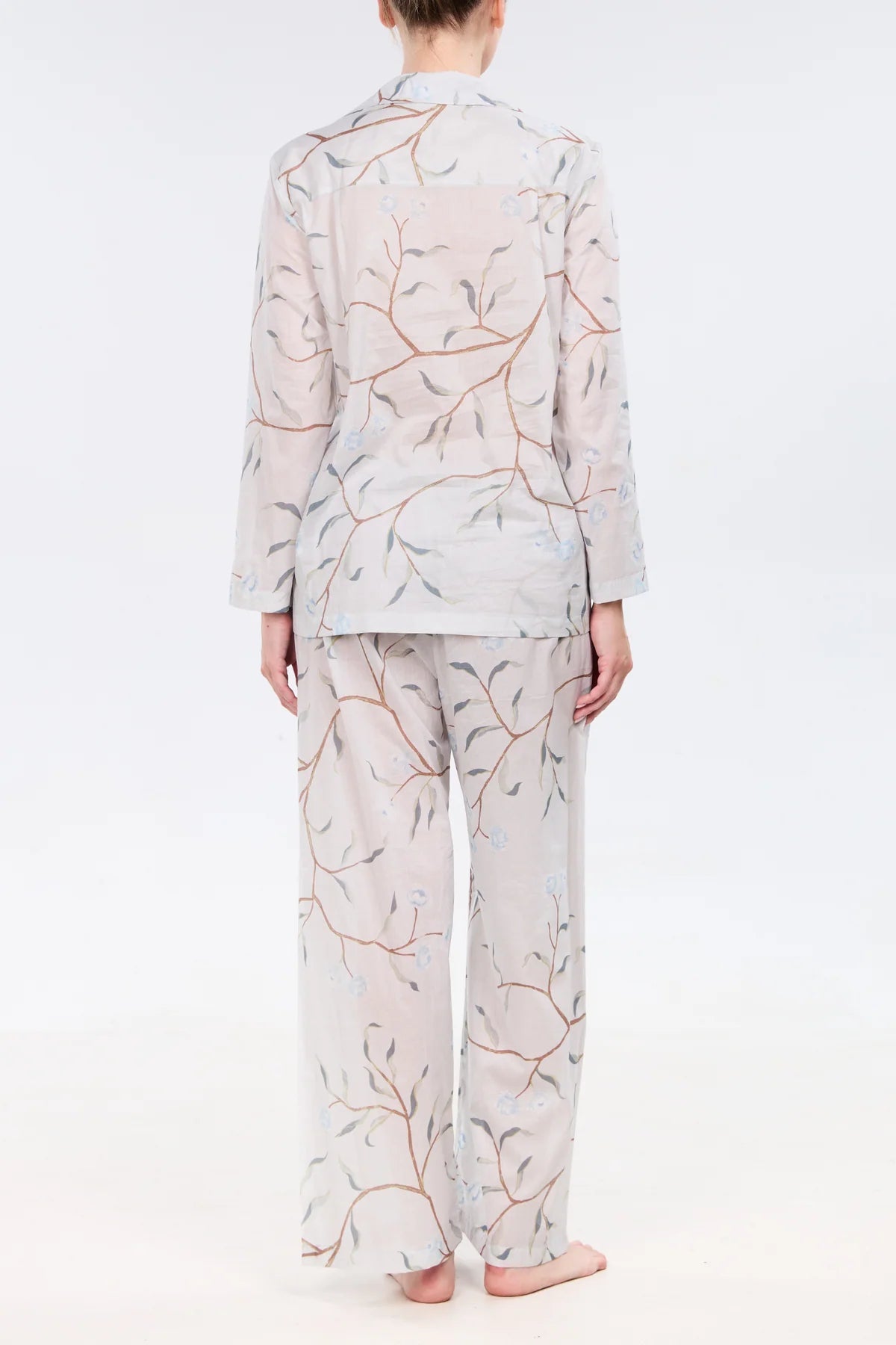 Long Sleeve Pajama Set - Fall Blooms