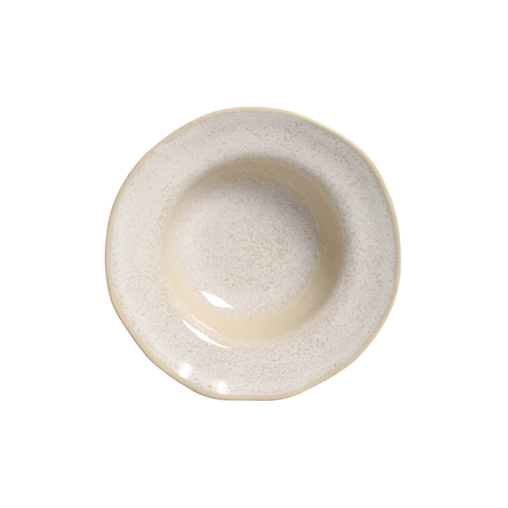 Deep Rim Dessert Plate 7.5”, Latte