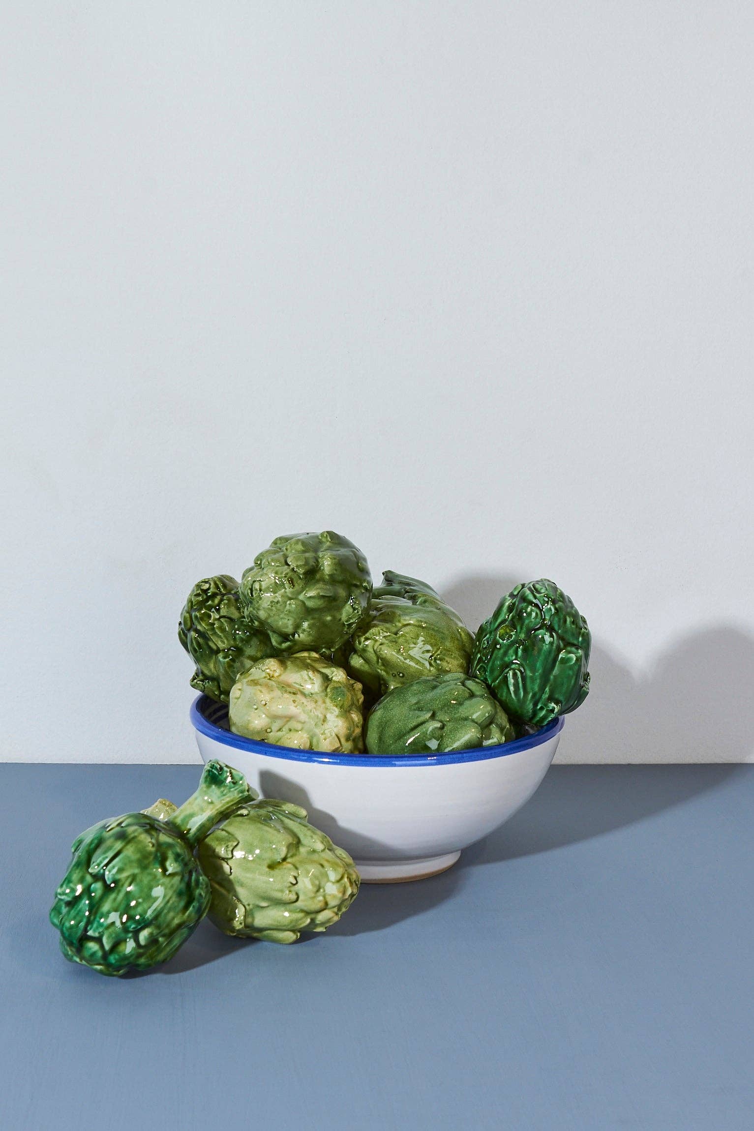 Glazed Ceramic Artichoke