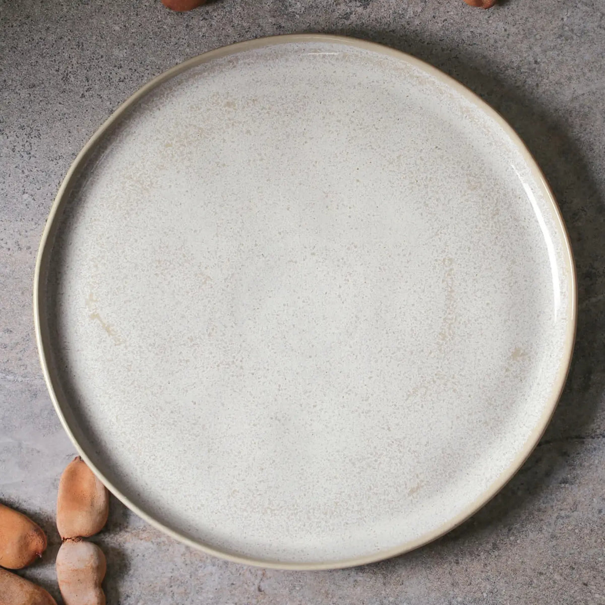 Dinner Plate 10.8" Ceramic, Latte