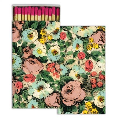 Matches - Floral Collage - Pink