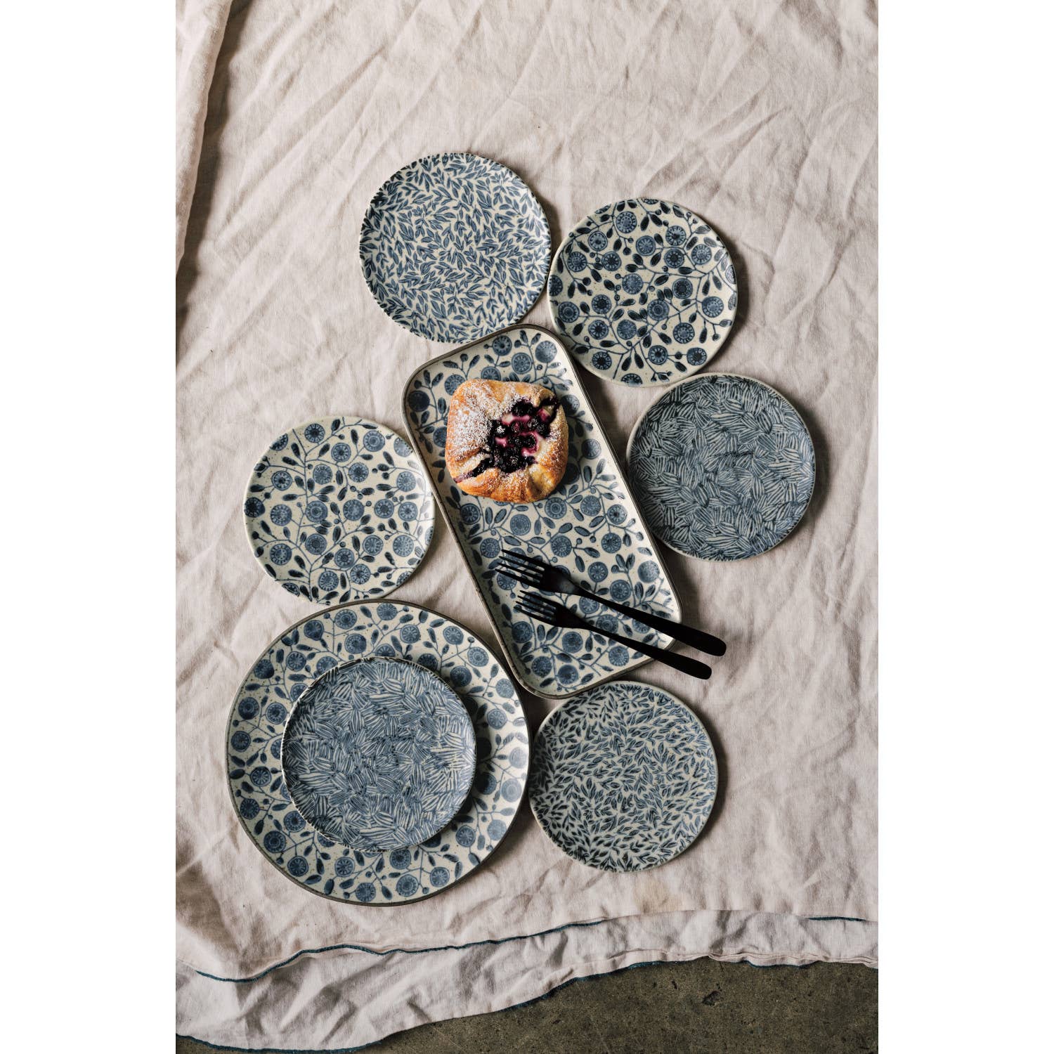 Calendula Stoneware Dinner Plate 10 Inch