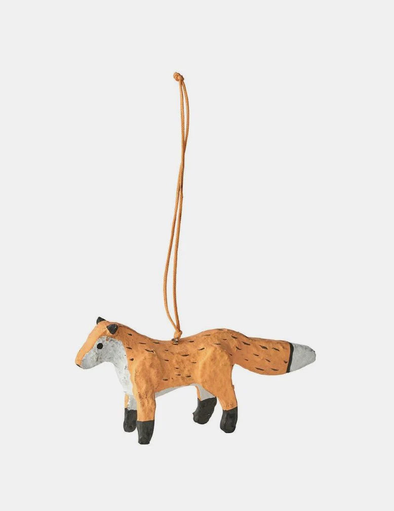 Paper Mache Animal Ornaments