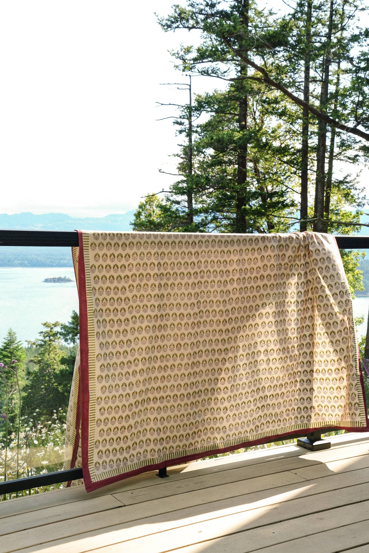 Nandini Block Print Tablecloth