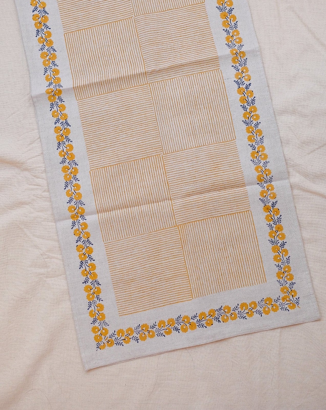 Tamara - Block-printed Table Runner