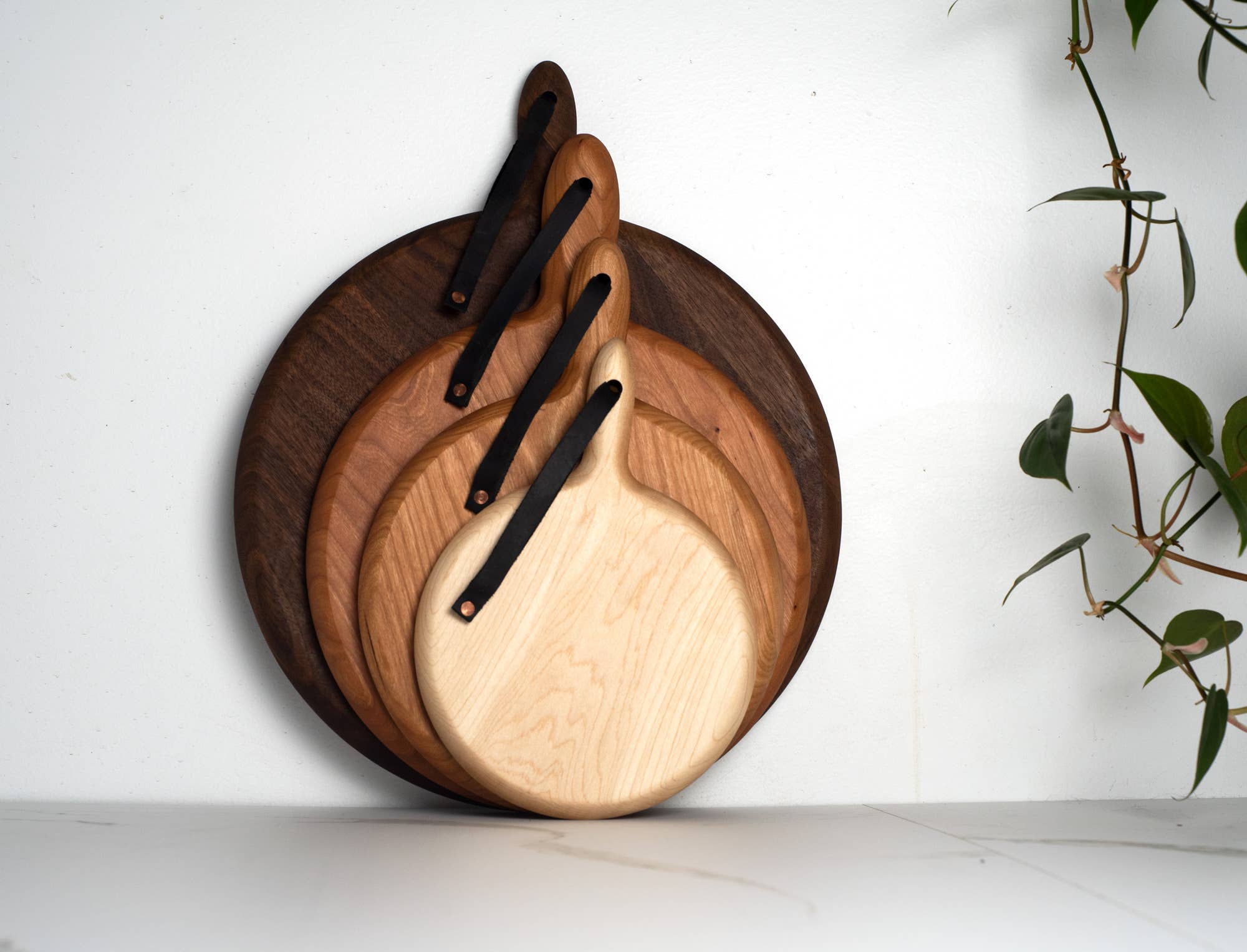 Circle Cutting Boards- USA Hardwoods + Made in USA