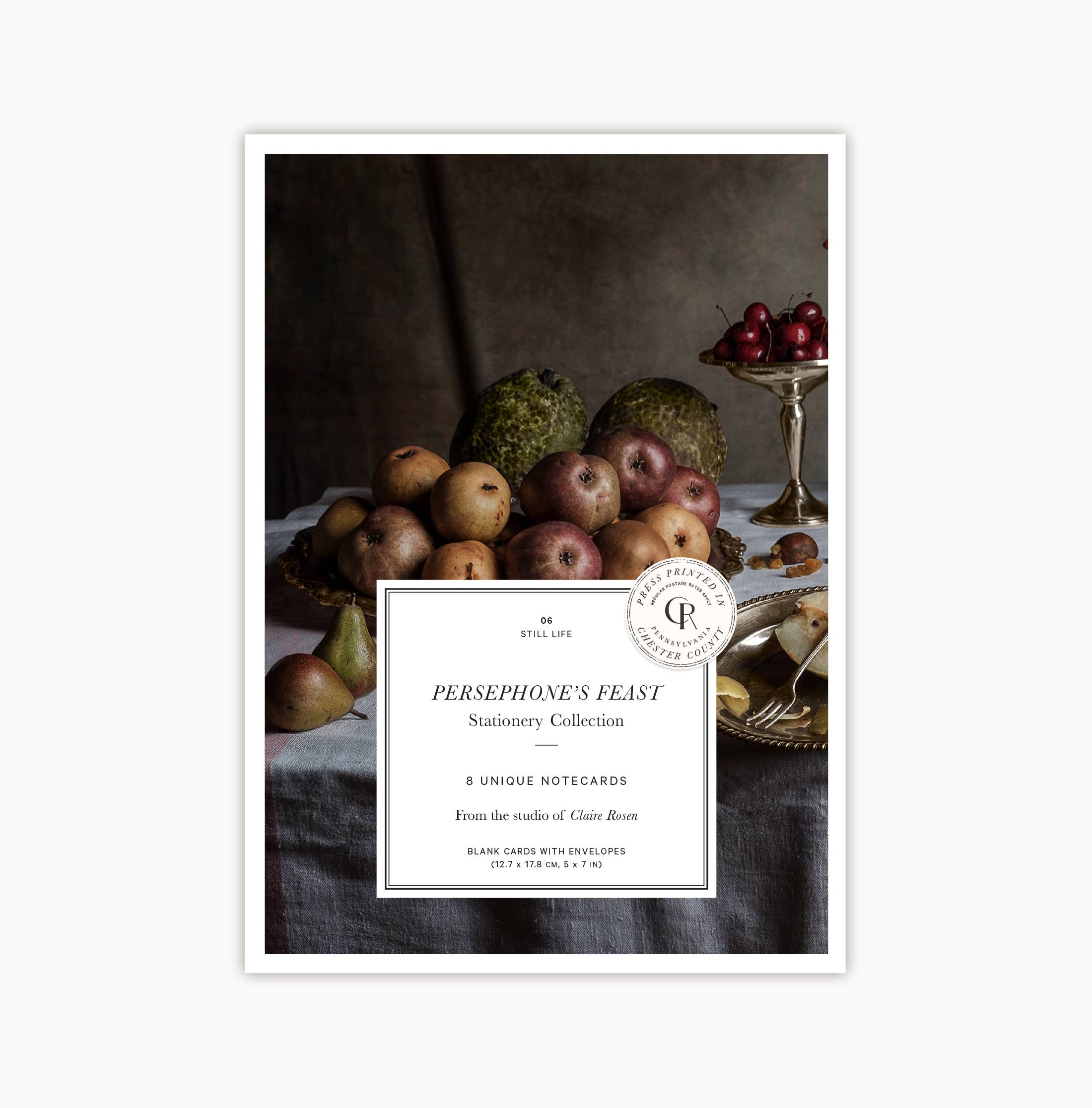 Persephone's Feast Notecard Set of 8