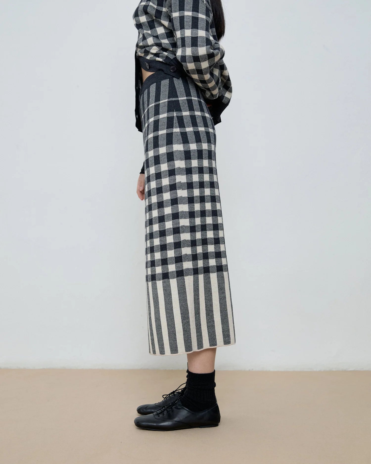 Robyn Checks Skirt