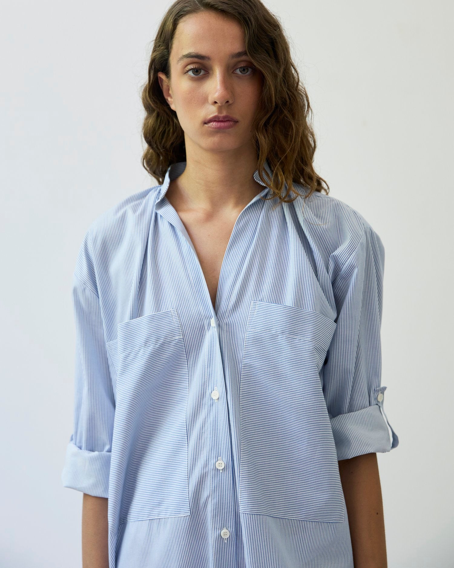 Frita Pinstripe Dress