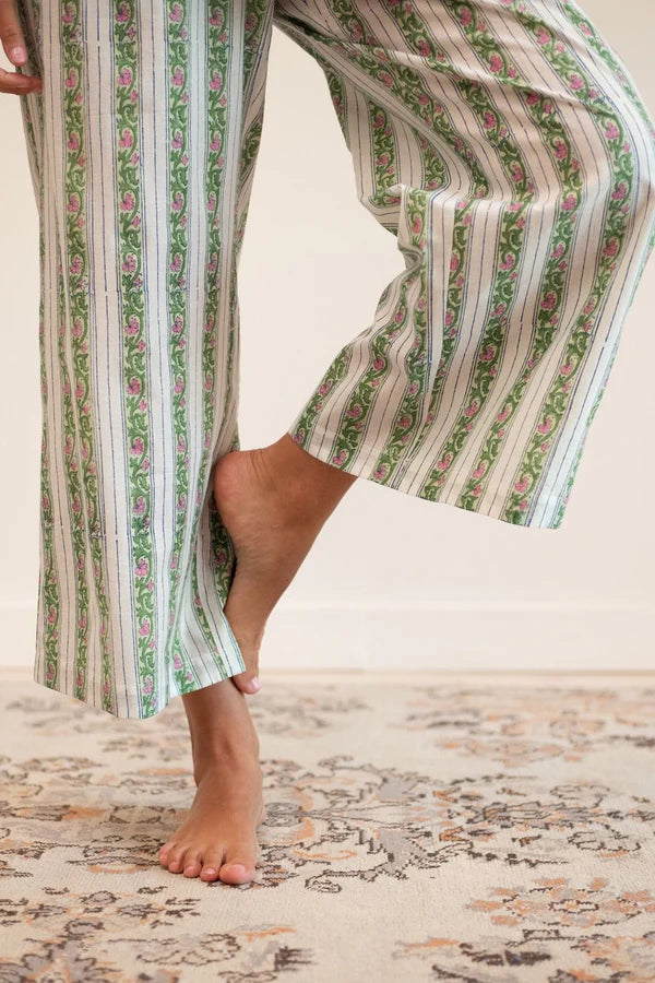 Francine Pant | Sweet Pea Stripe