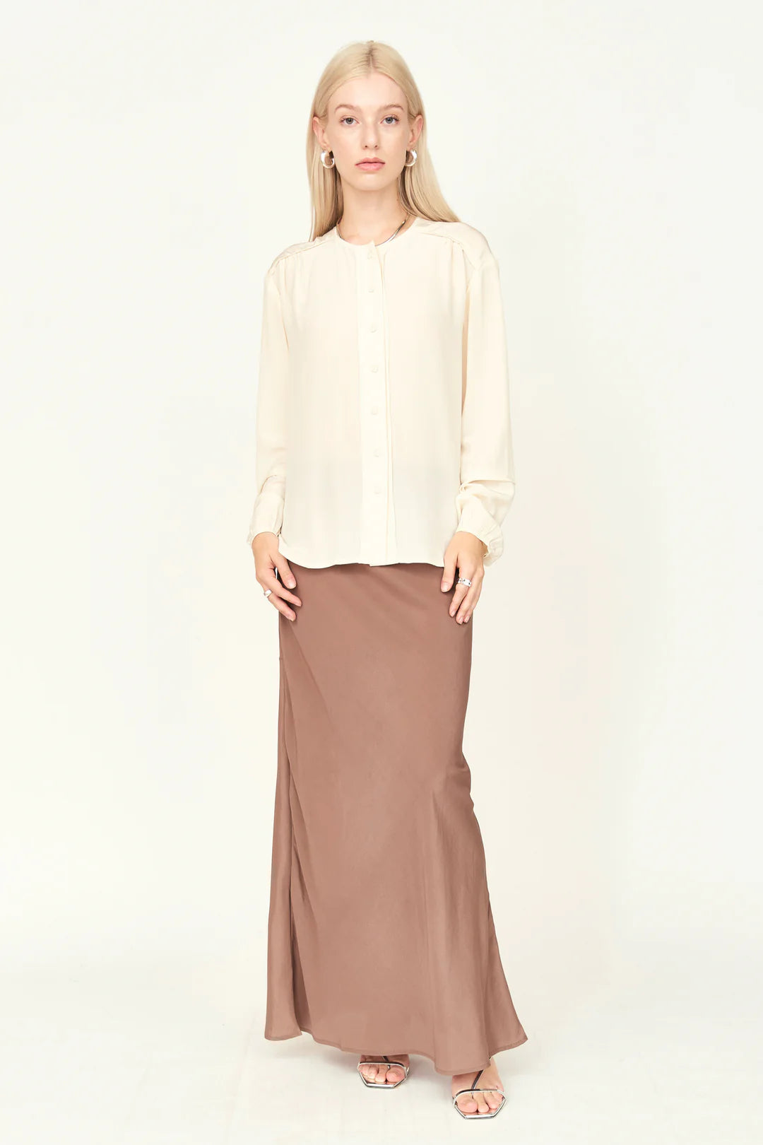 DAKOTA BLOUSE IN IVORY