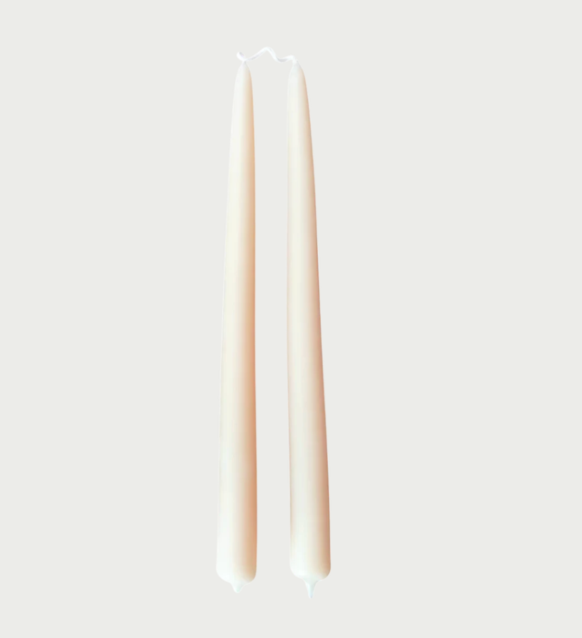 Beeswax Tapers 12"