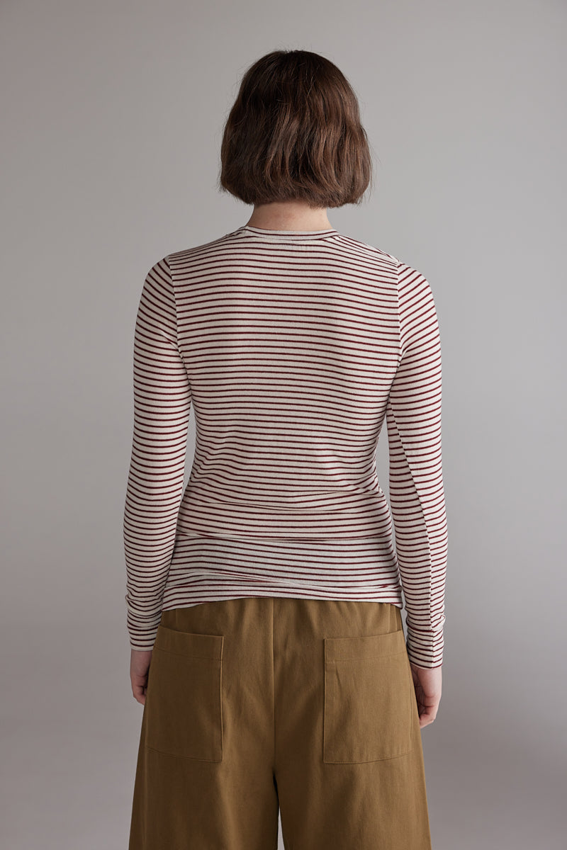 Wool Blend Knit Top