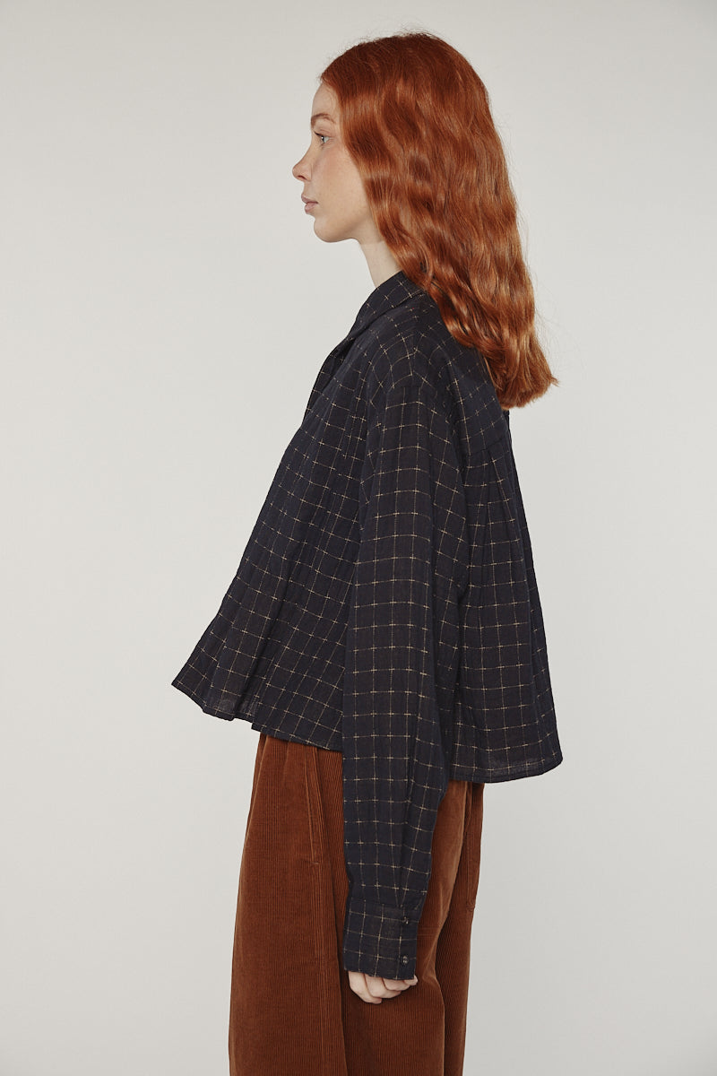 Pleated Blouse