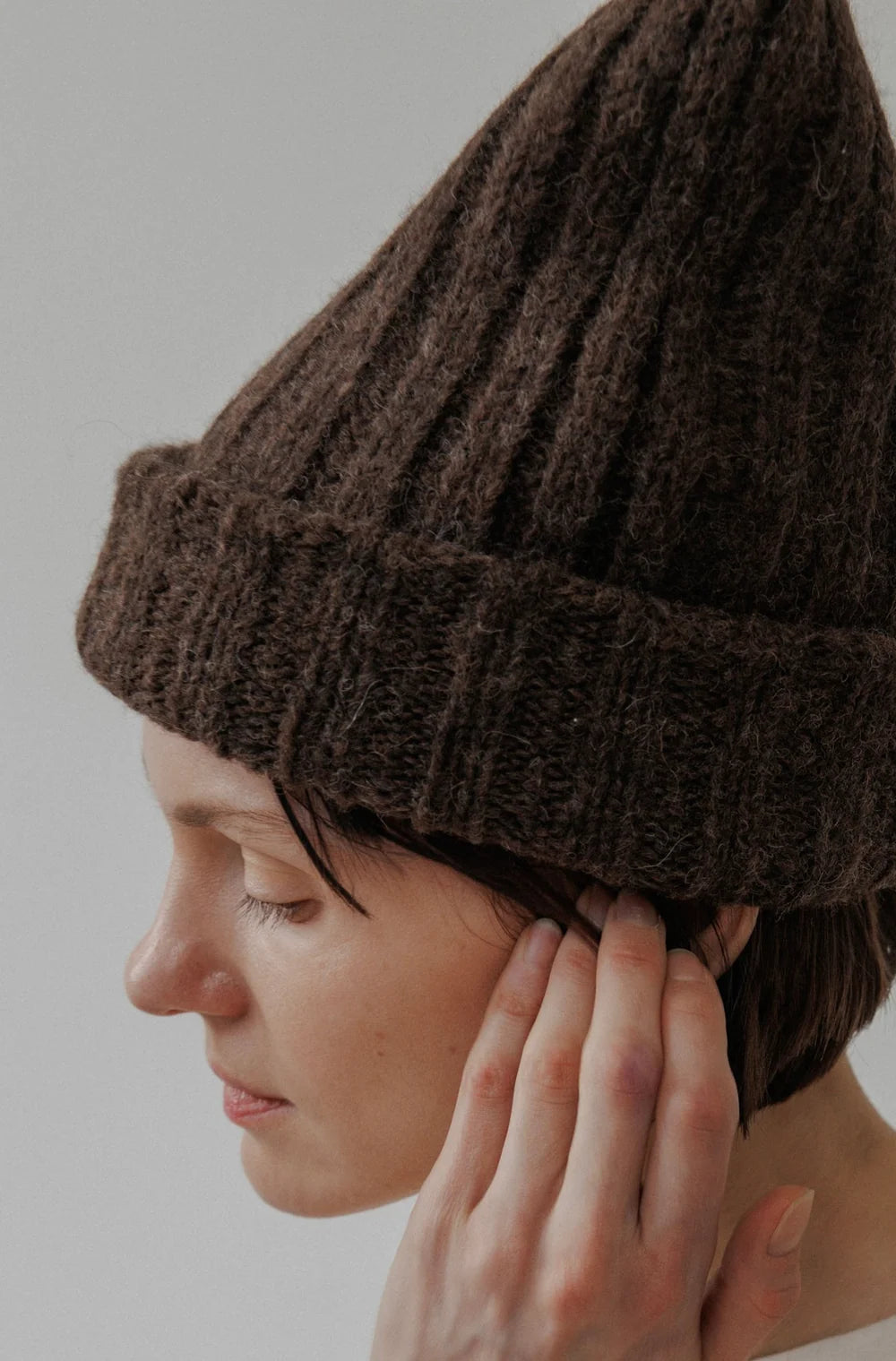 Alpaca Rib Hat