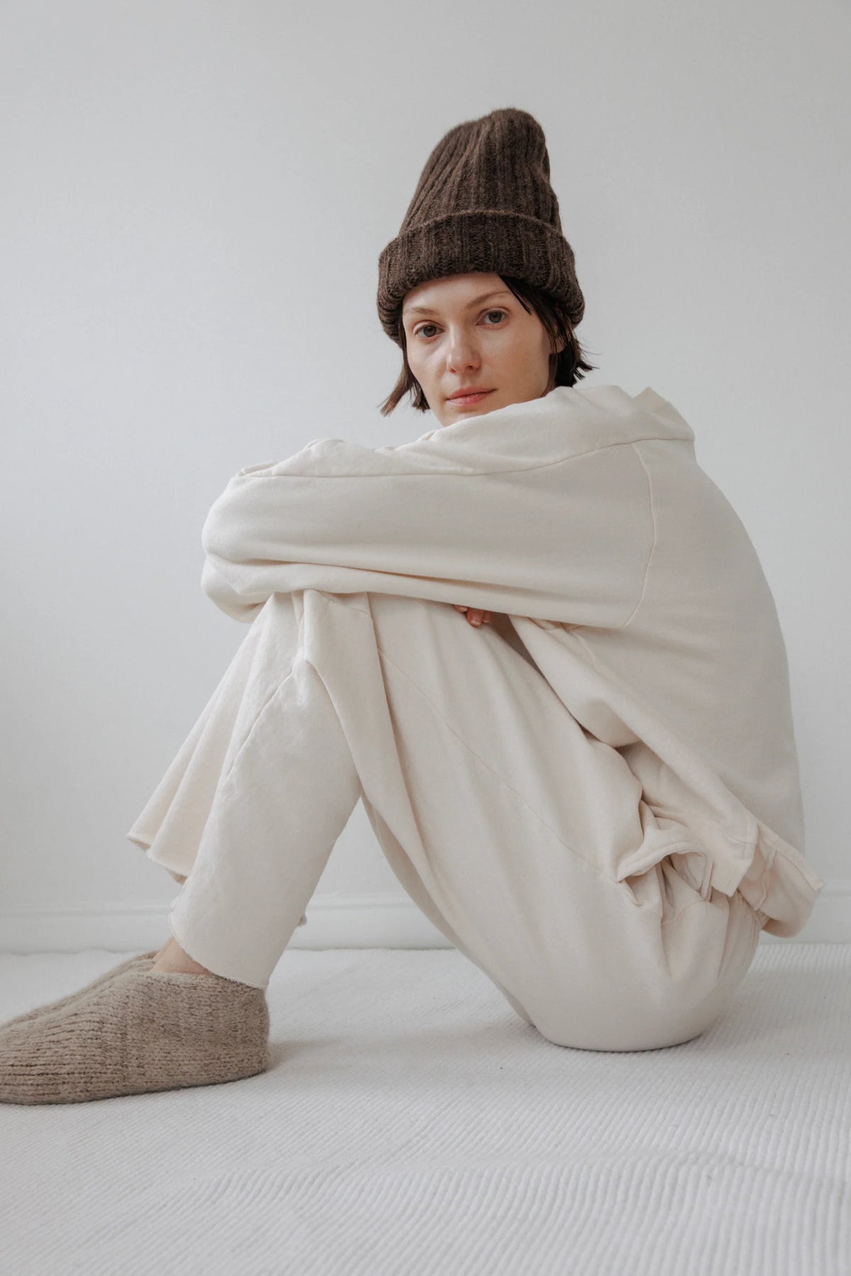 Alpaca Rib Hat