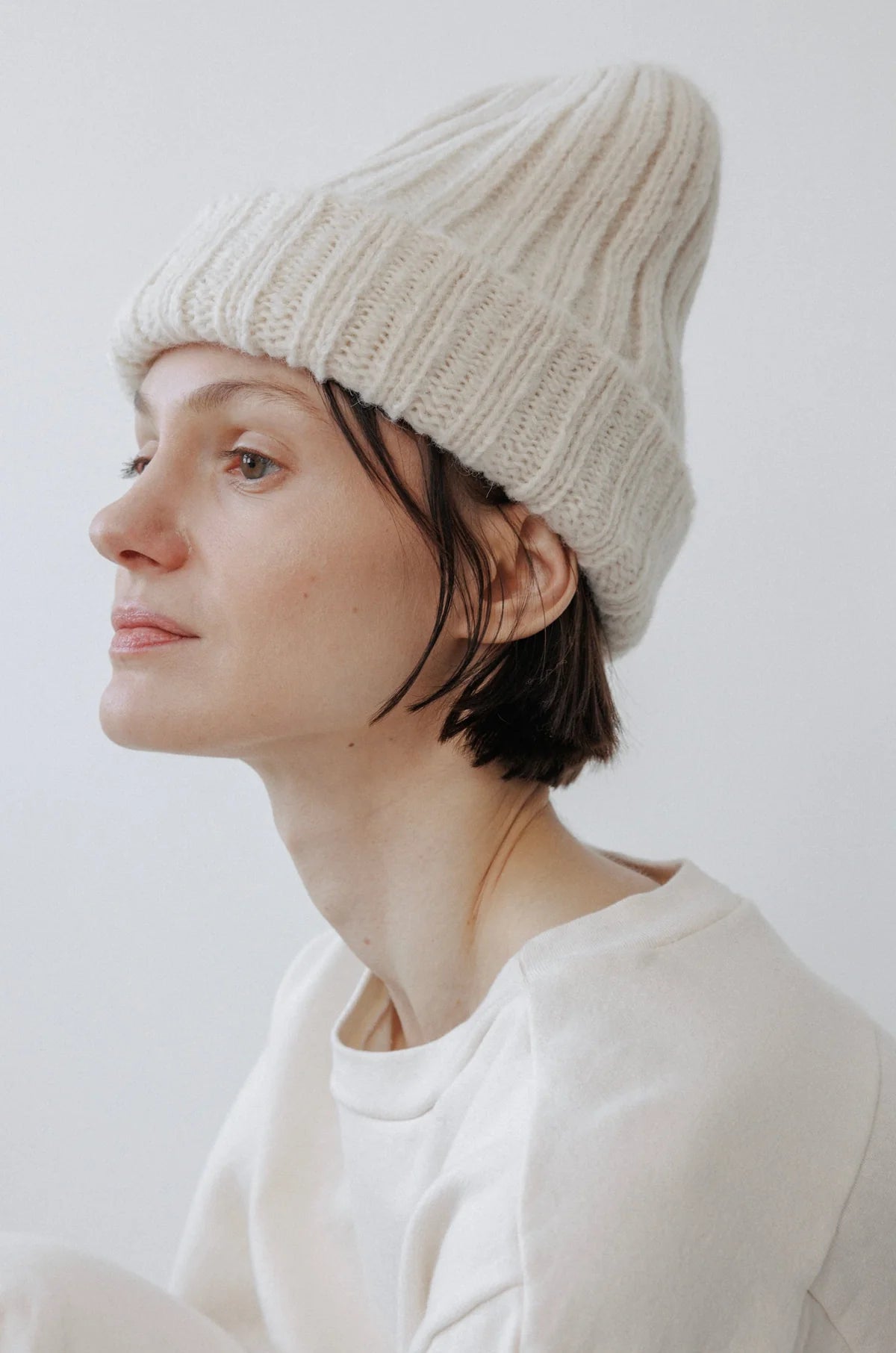 Alpaca Rib Hat