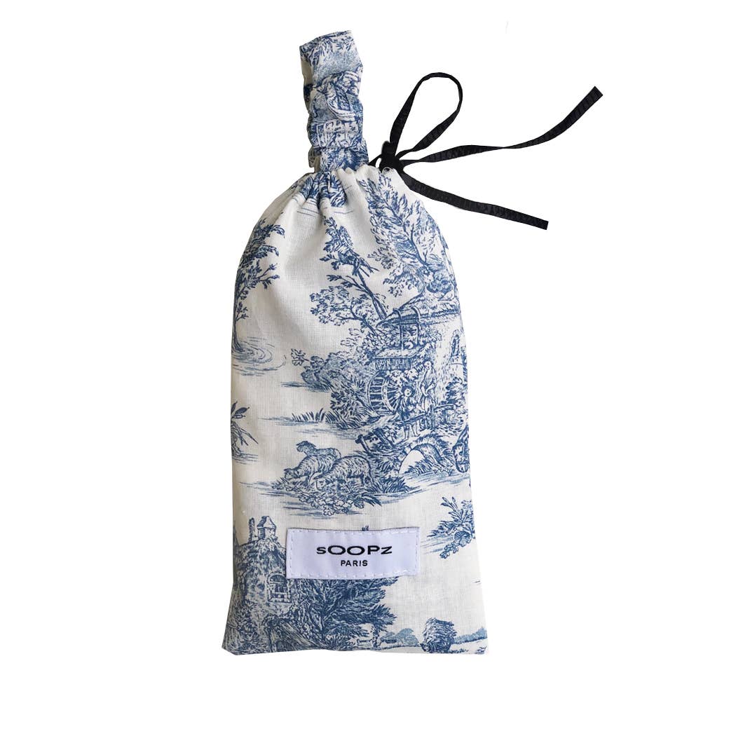 EYE MASK | Toile de Jouy Blue