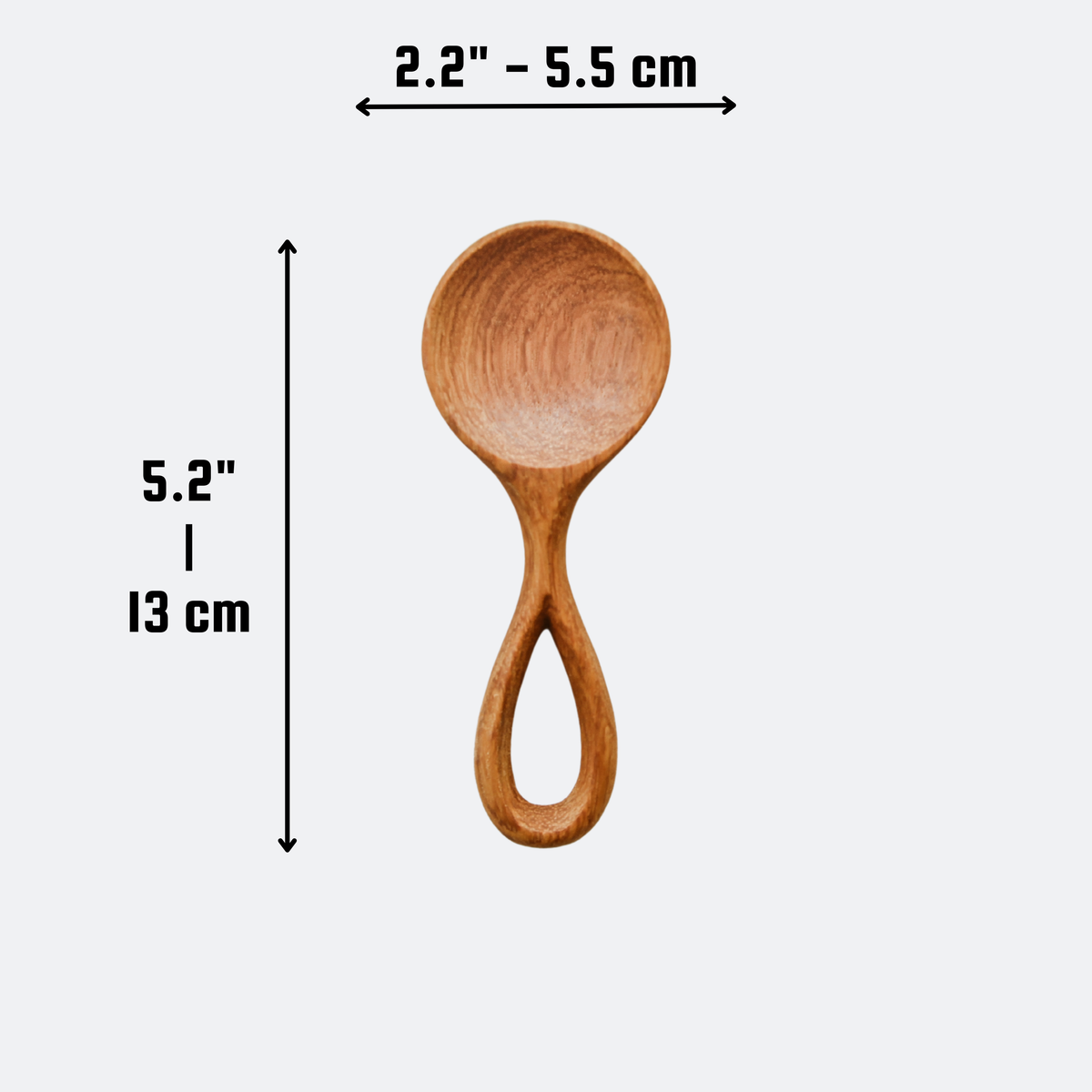 Handcarved Wooden Coffee Spoon