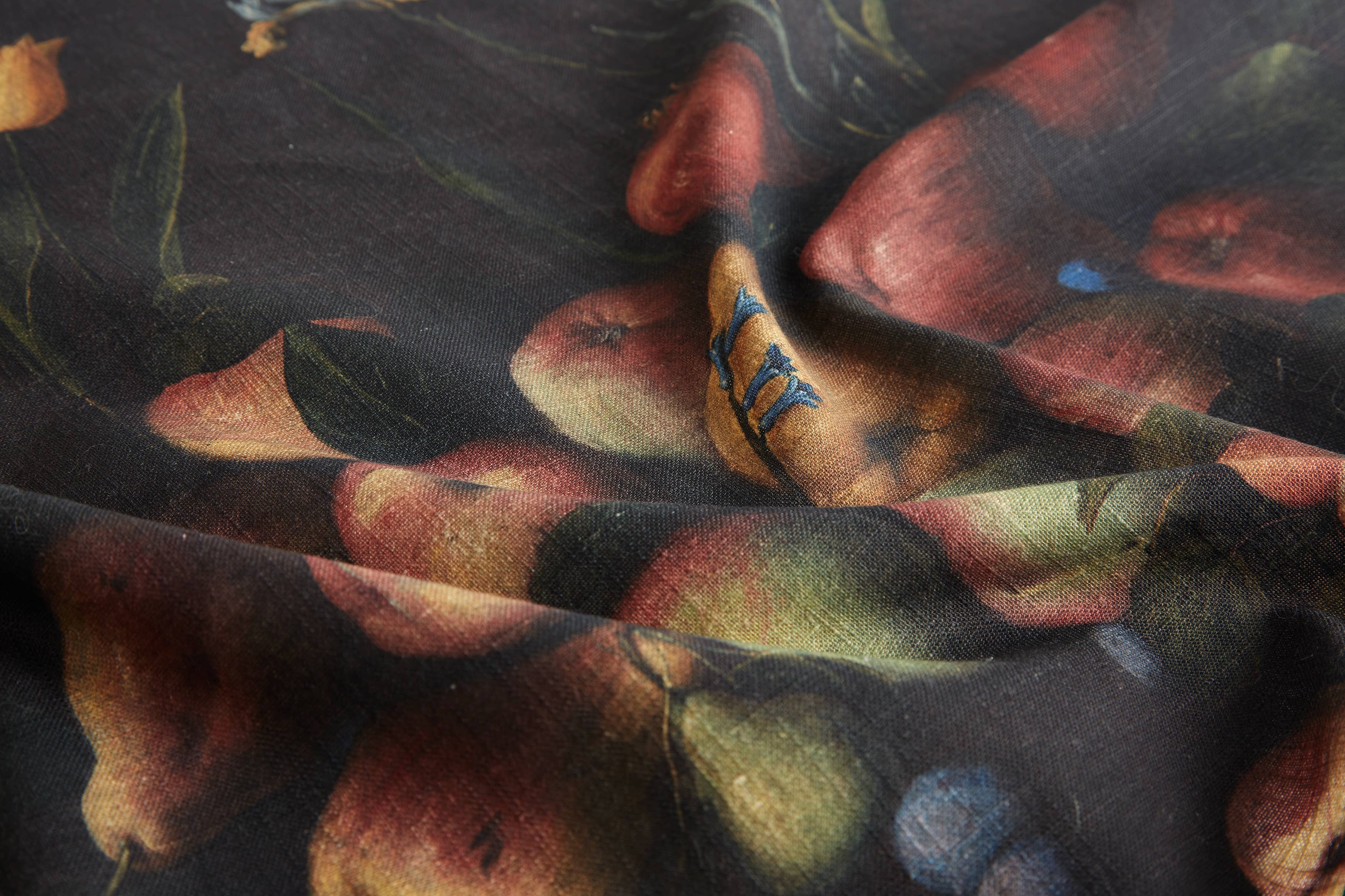 Fruits and Flowers Tea Towel