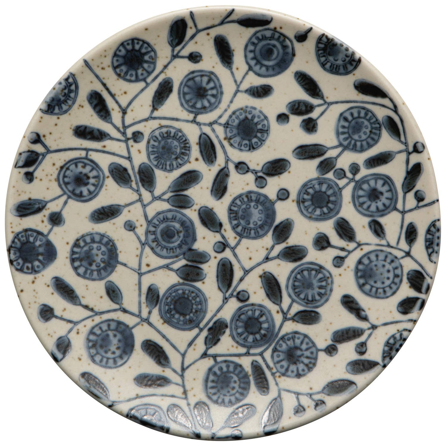 Calendula Stoneware Appetizer Plate