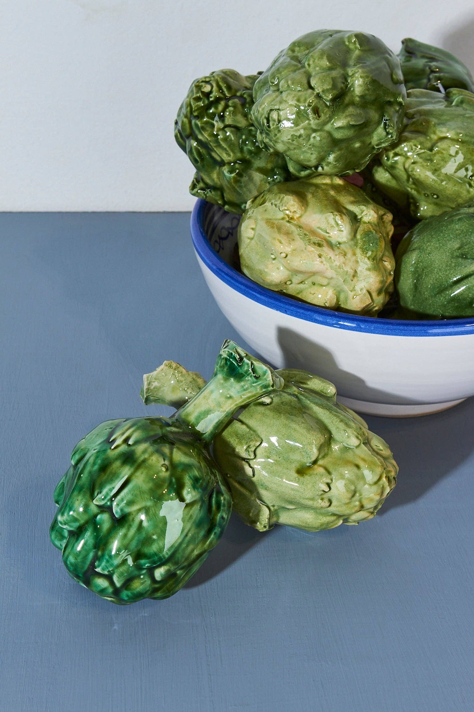 Glazed Ceramic Artichoke