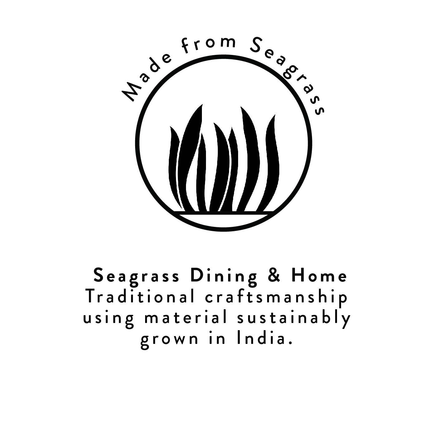 BRITISH COLOUR STANDARD Seagrass Placemat 12.25" in Olive Green / Natural Set of 4