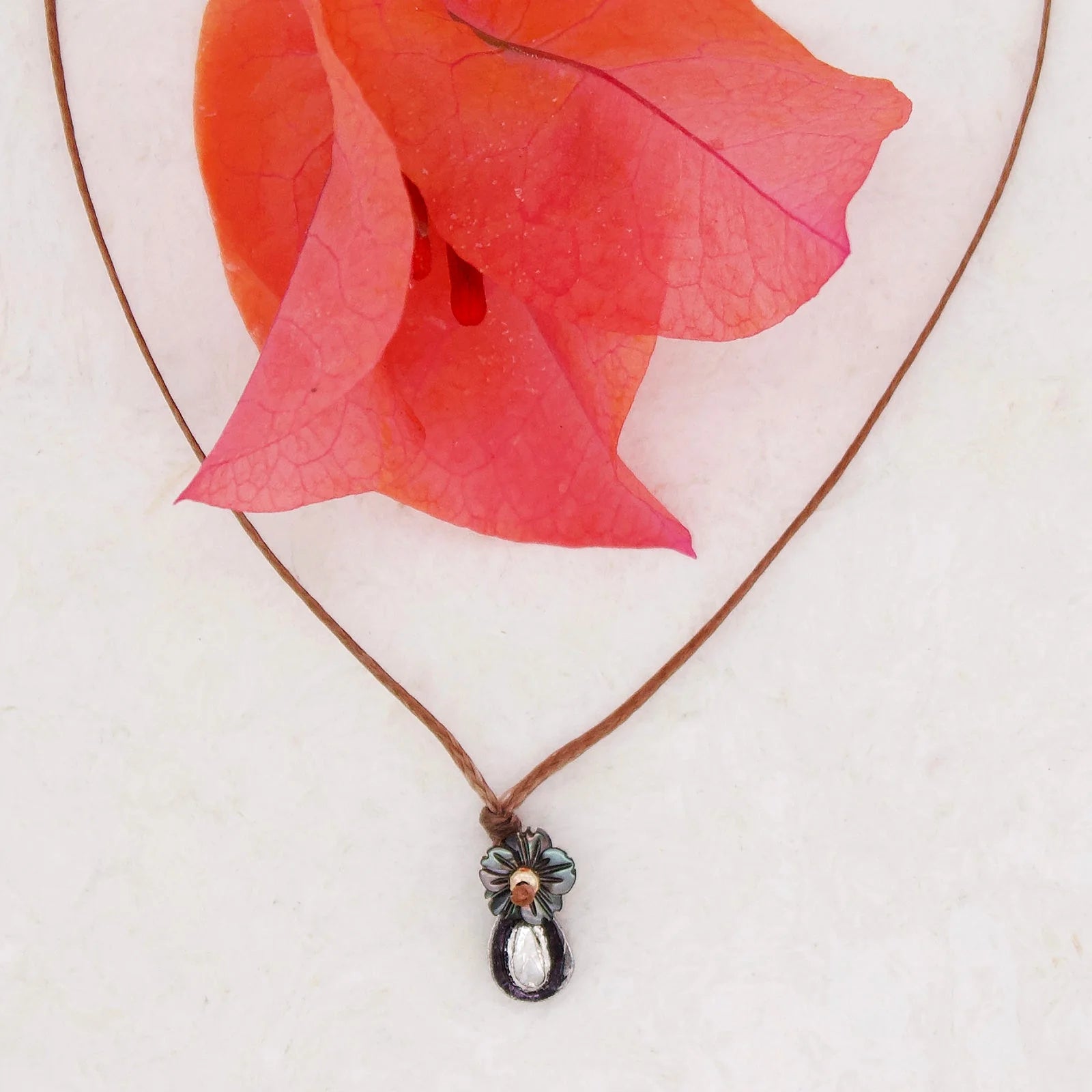 Dainty Polki Diamond Necklace