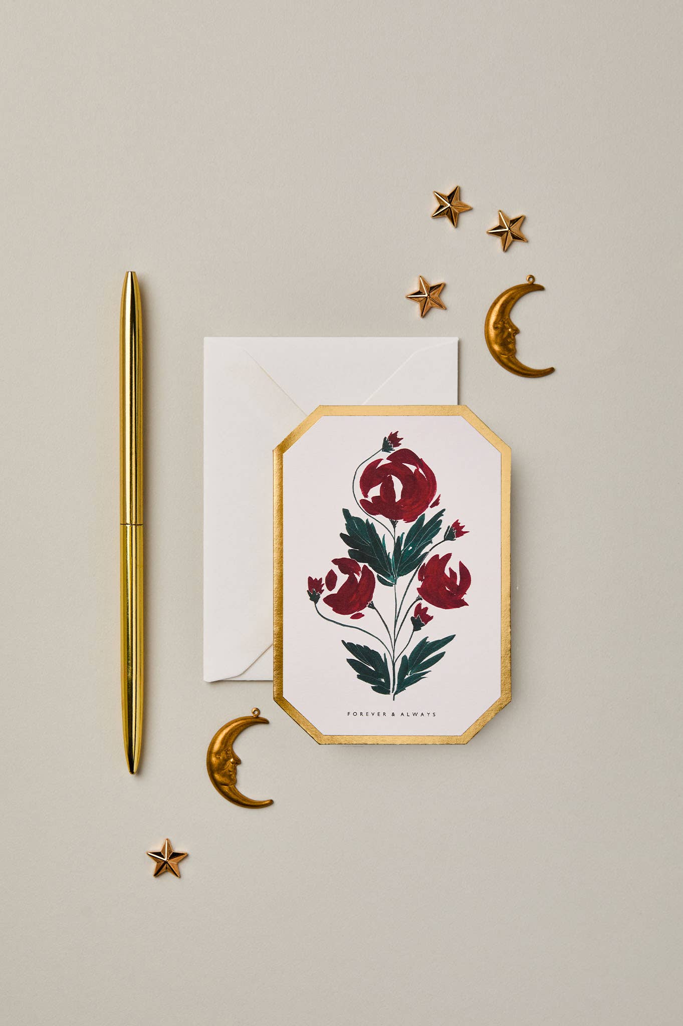 FOREVER AND ALWAYS DIE CUT VALENTINES CARD
