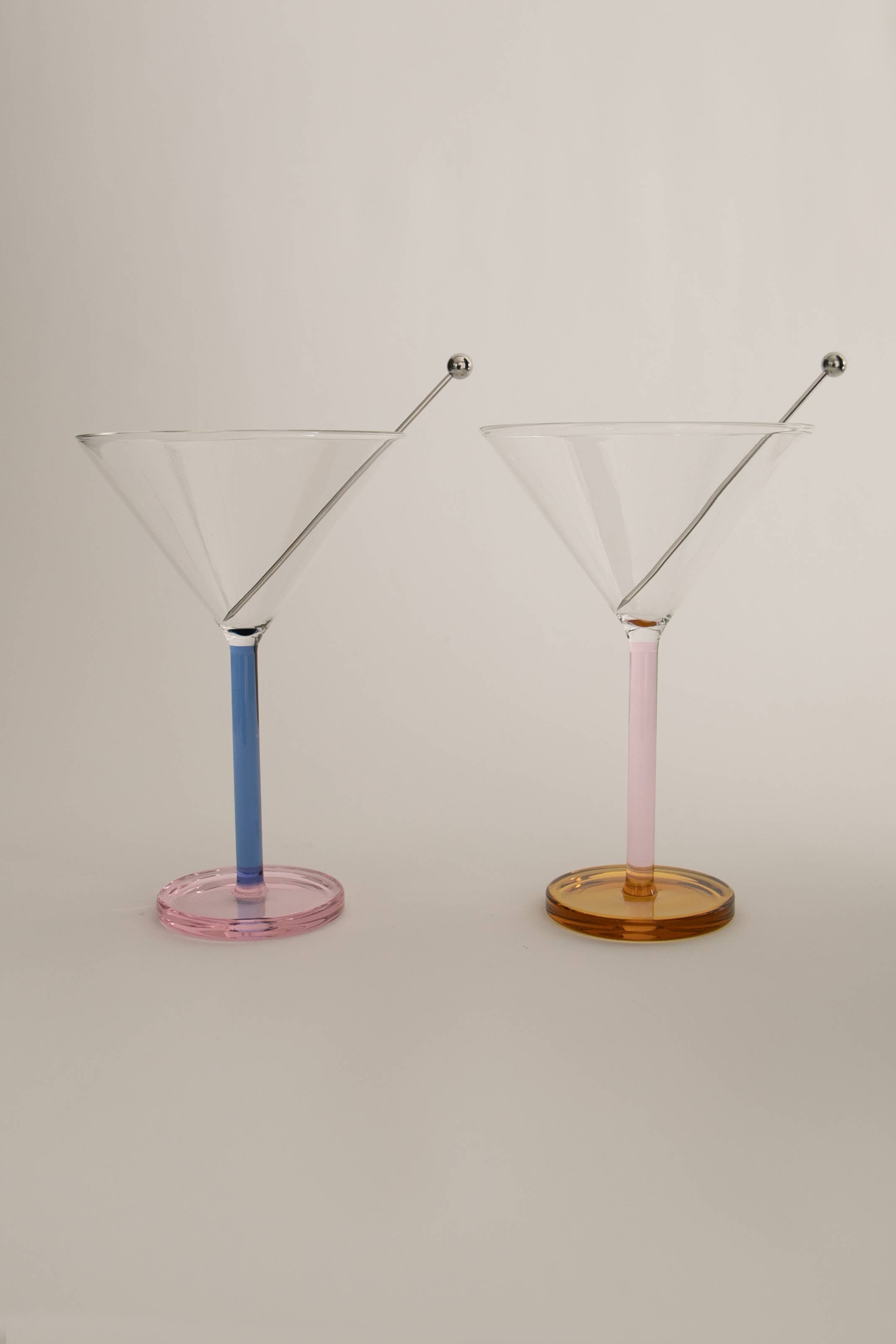 Piano Cocktail Glasses, Bluenote