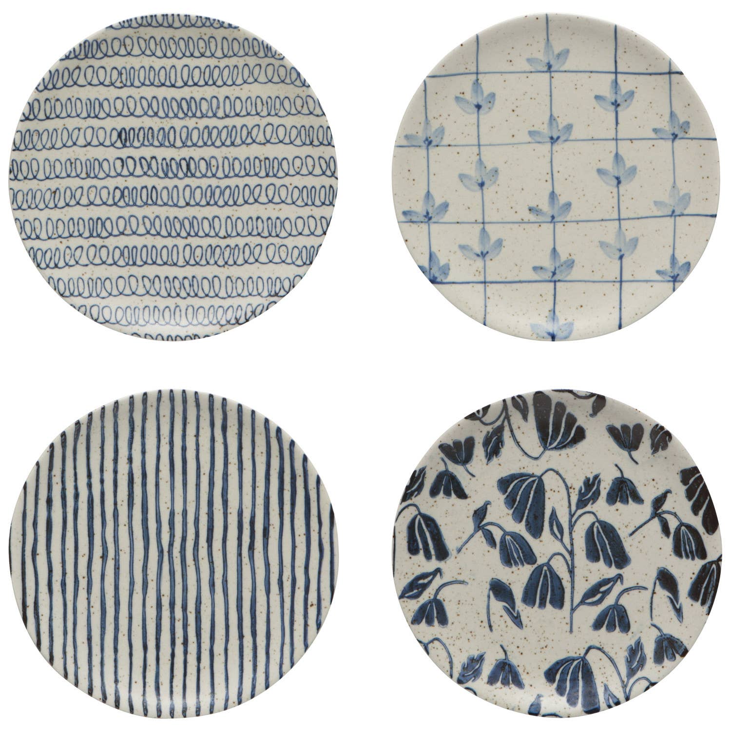 Element Stoneware Appetizer Plates