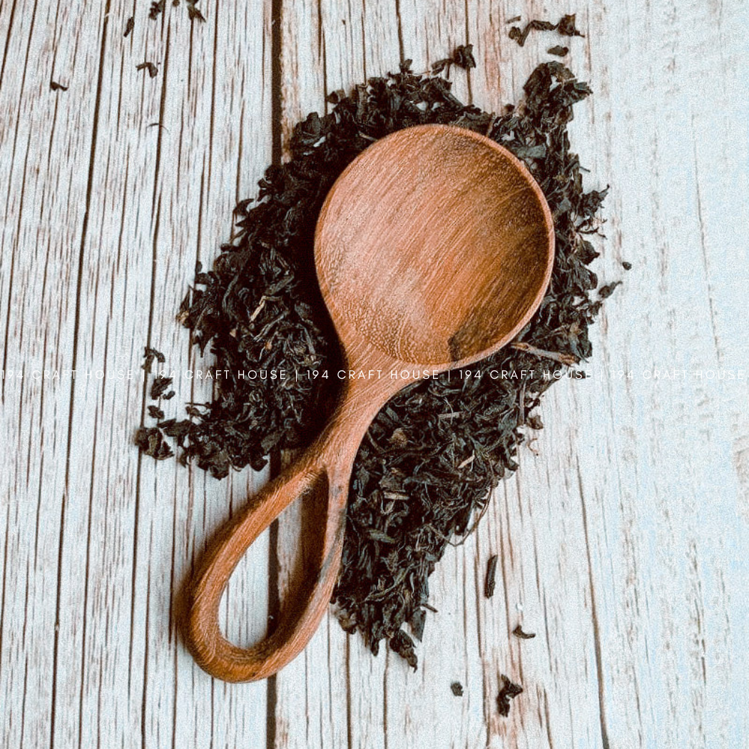 Handcarved Wooden Coffee Spoon