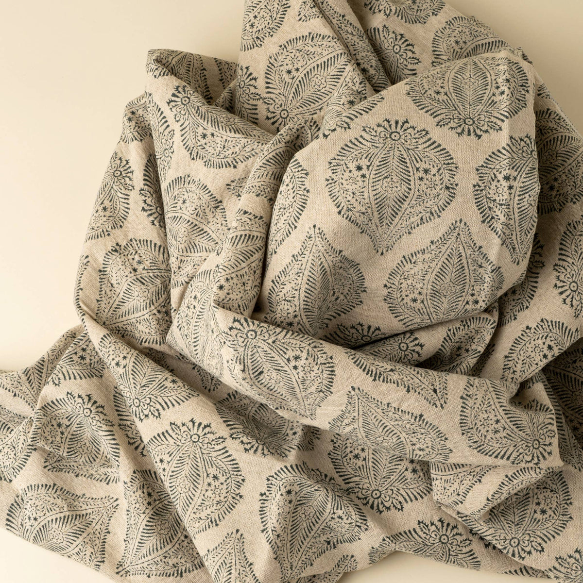 Briar Block Print Tablecloth