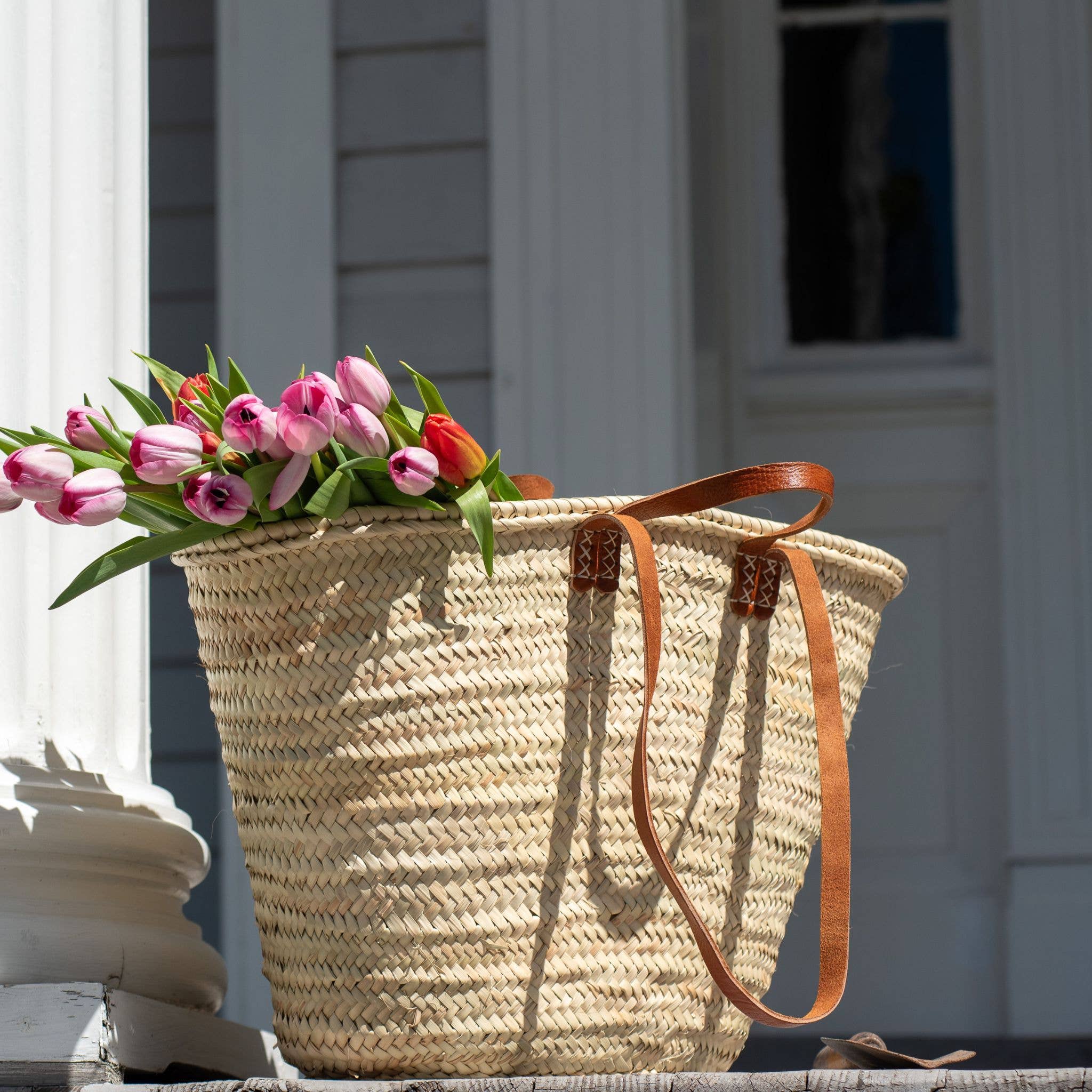 Parisian Market Tote Basket