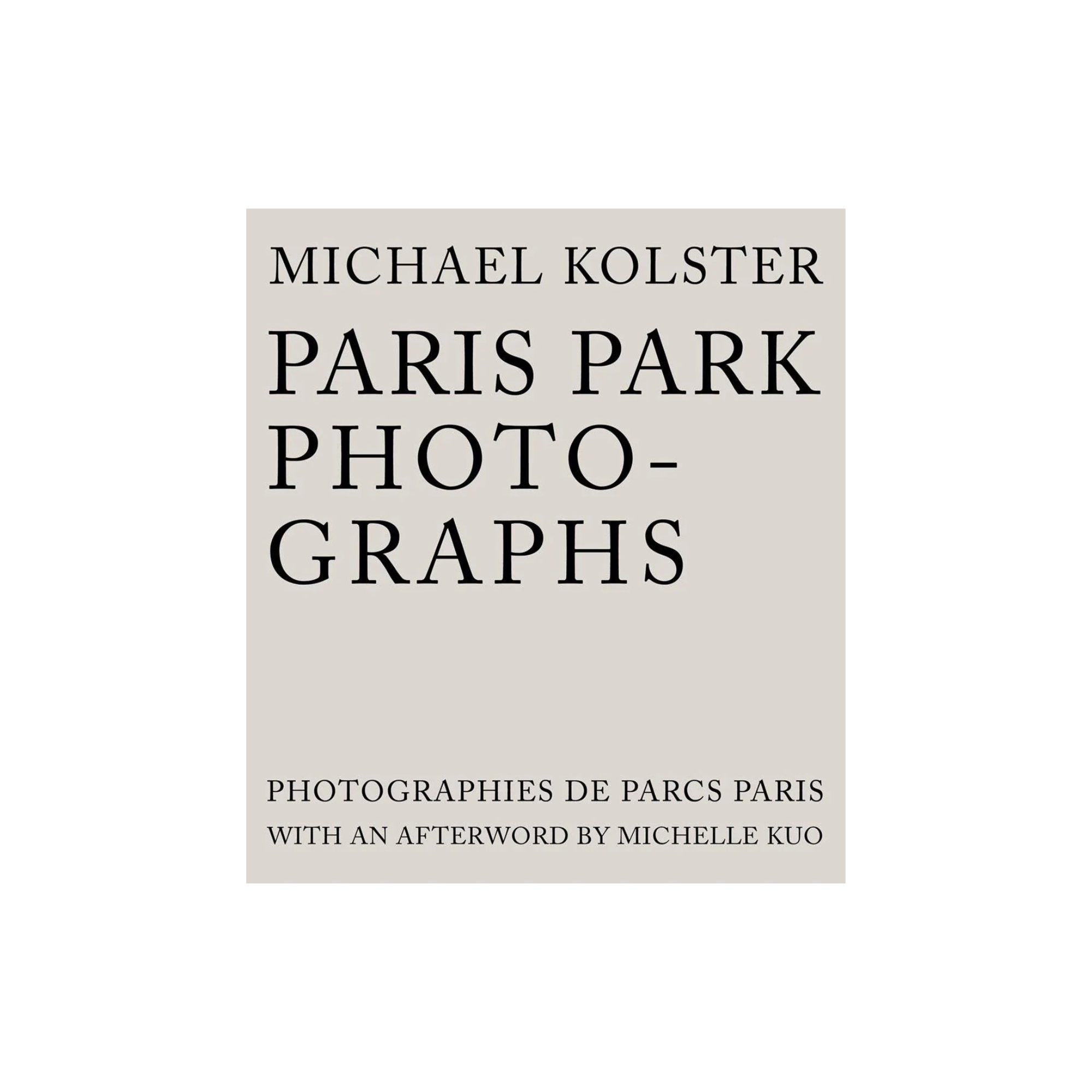 Paris Park Photographs