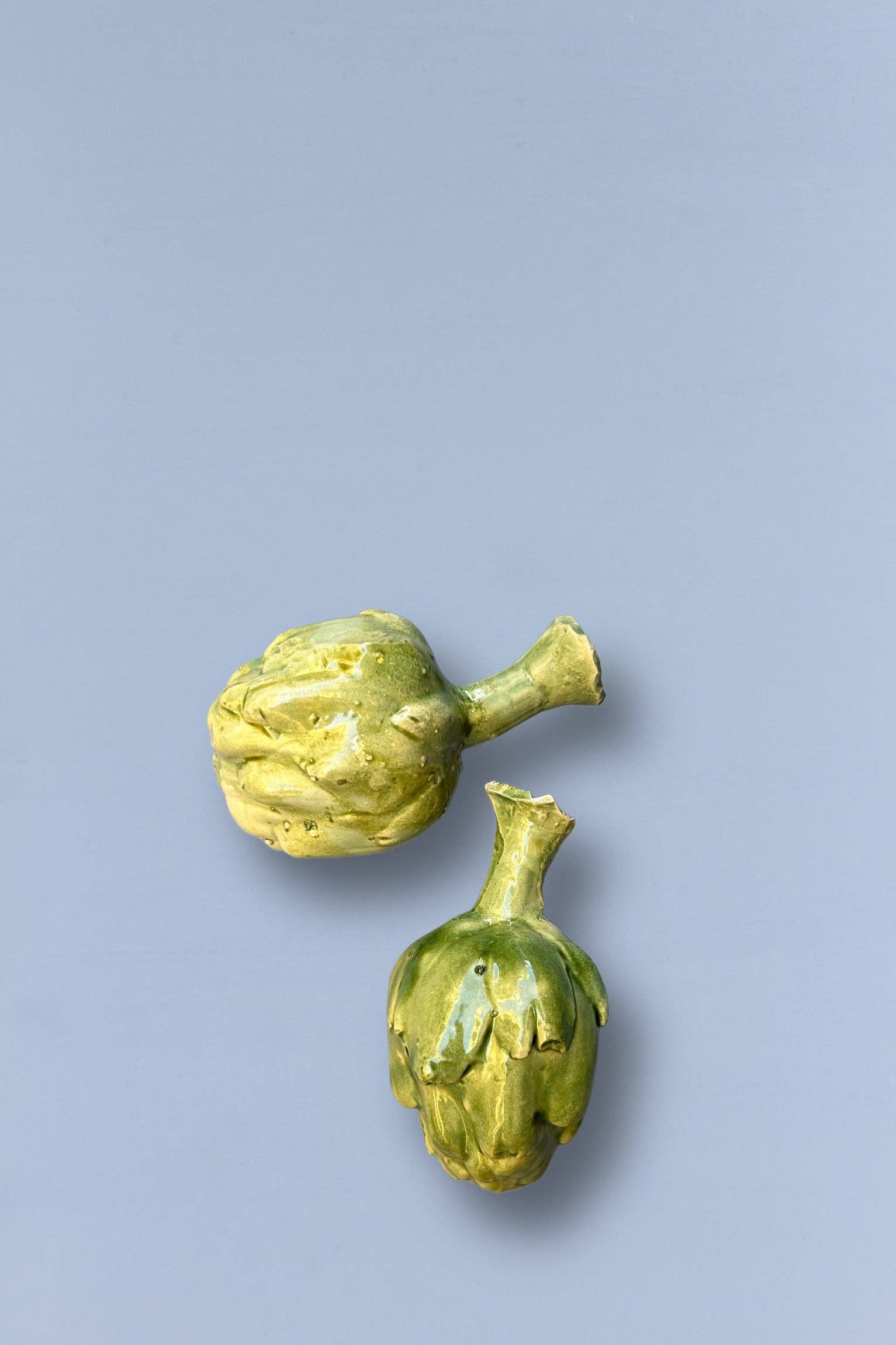 Glazed Ceramic Artichoke
