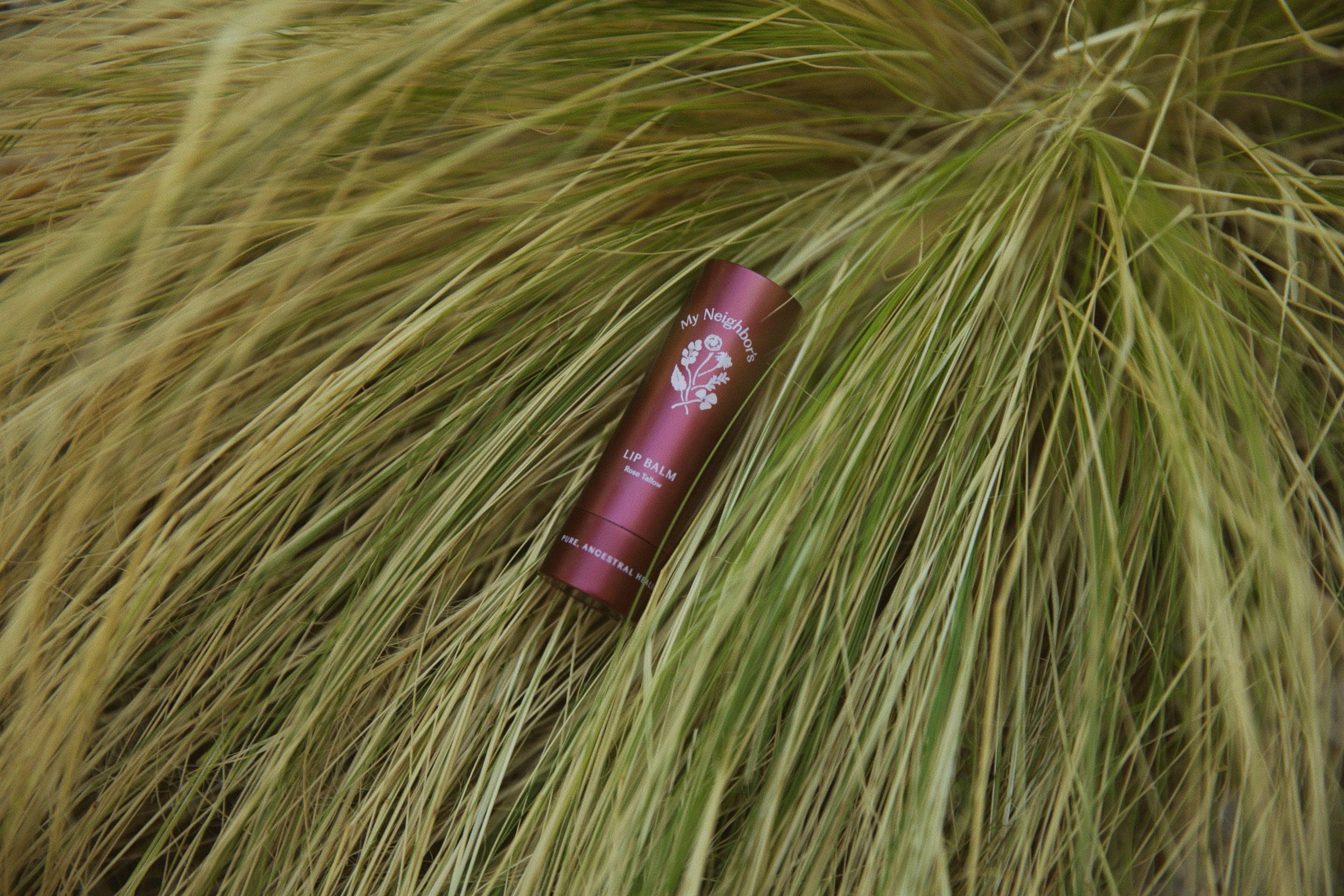 Rose Tallow Lip Balm (tinted)