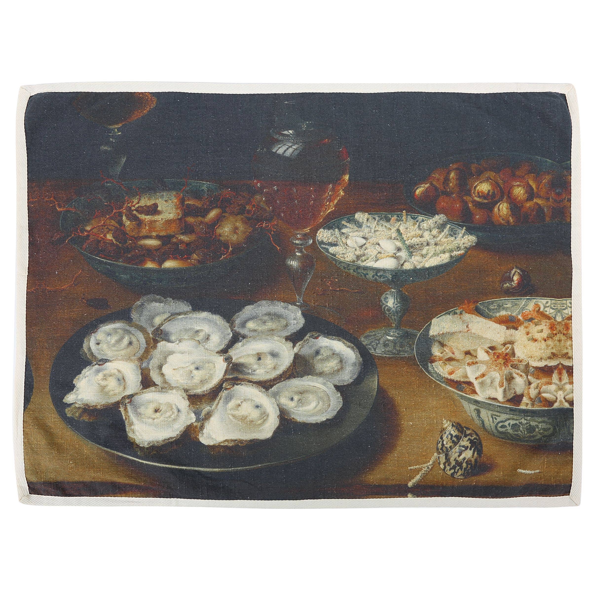Oysters Tea Towel