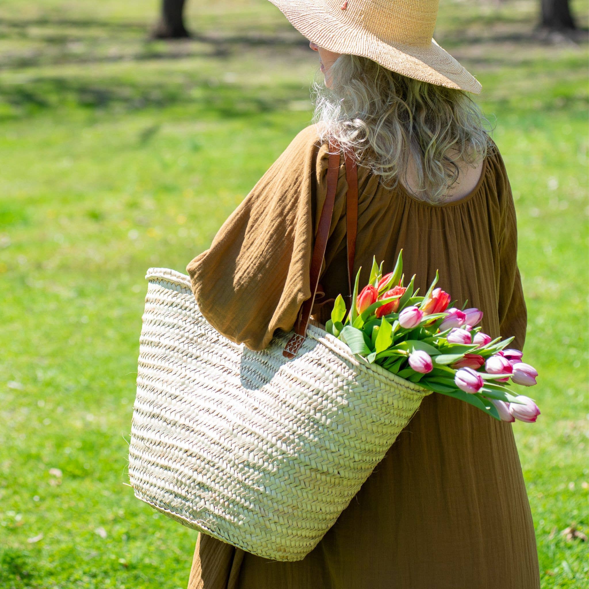 Parisian Market Tote Basket