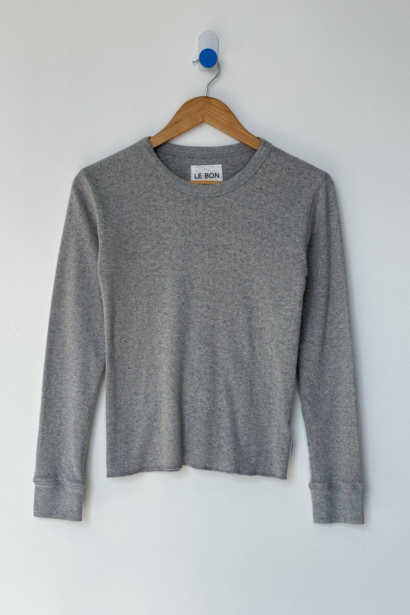 Pointelle Fundamental Tee