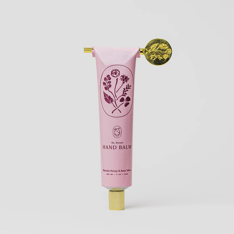 Rose Manuka Honey & Tallow Hand Balm