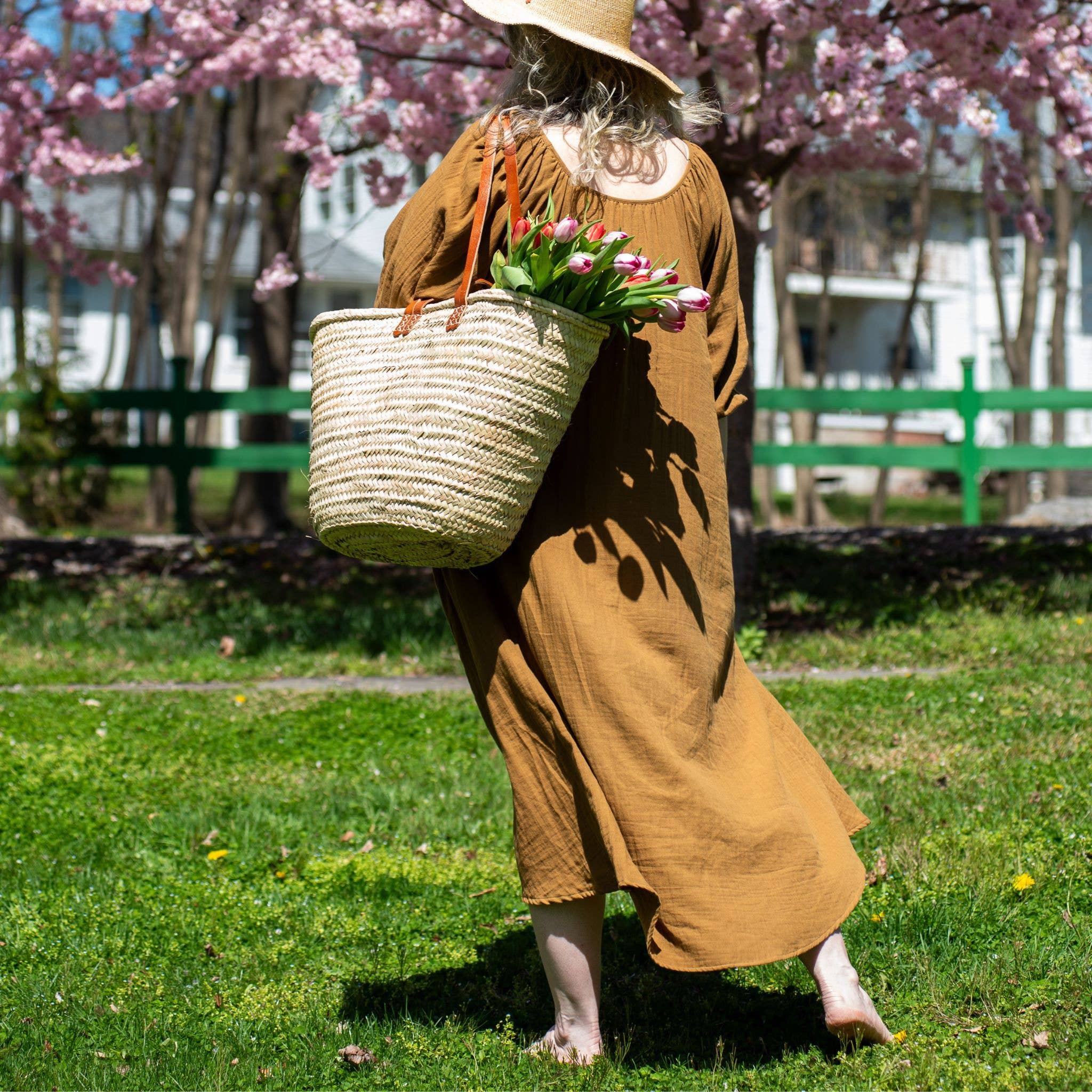 Parisian Market Tote Basket