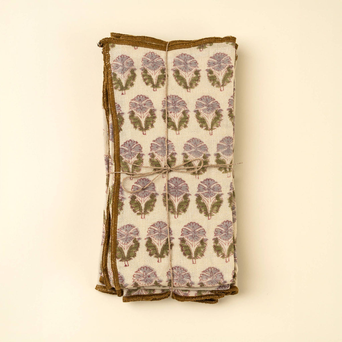 Nandini Block Print Napkins S/4