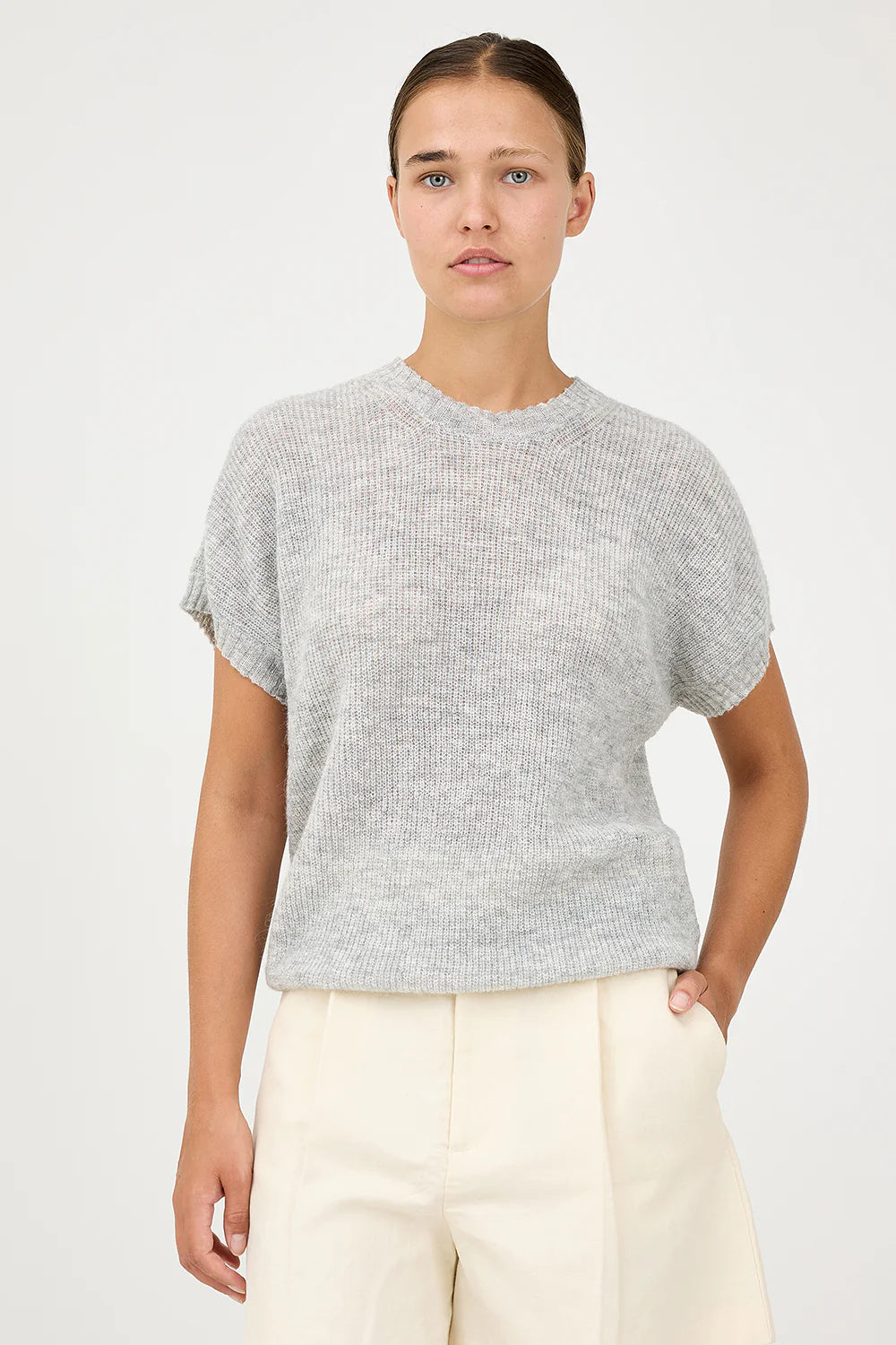 Mila Sweater, Summer Alpaca