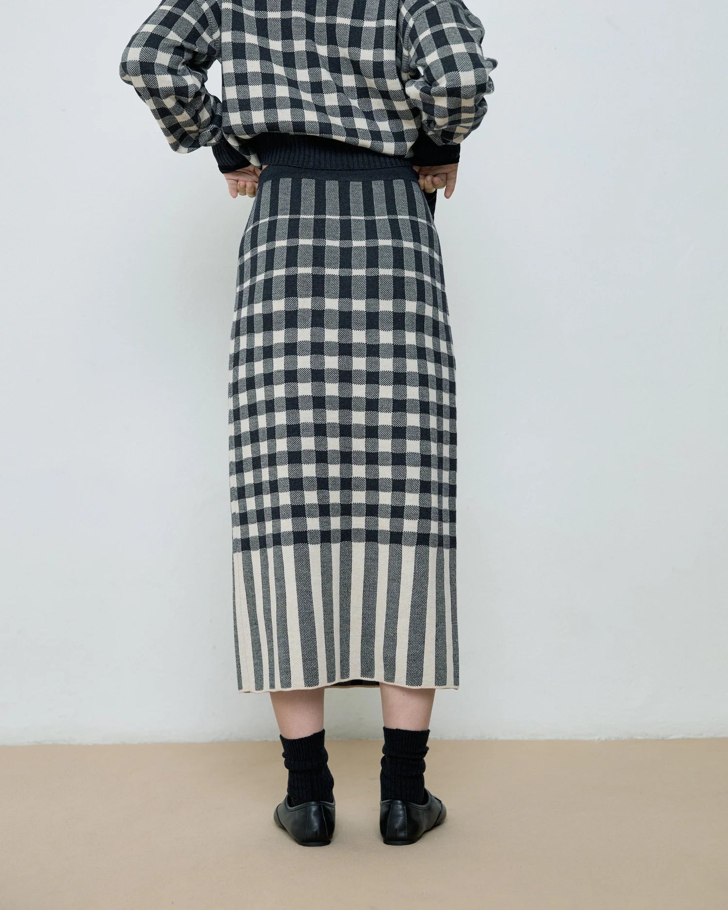 Robyn Checks Skirt