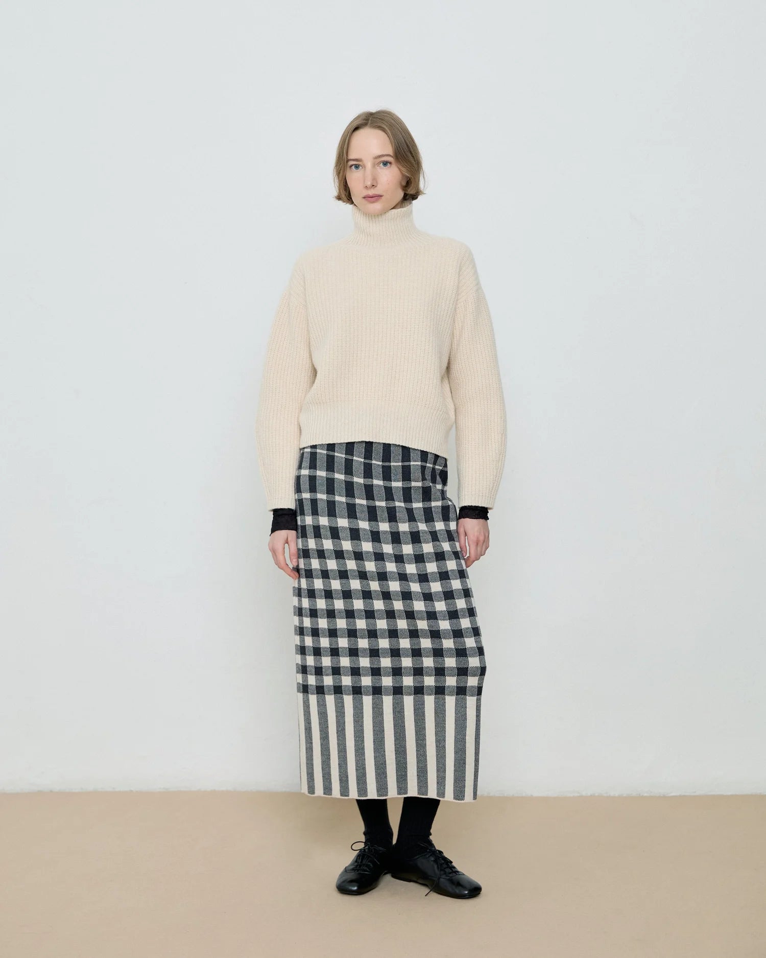 Robyn Checks Skirt