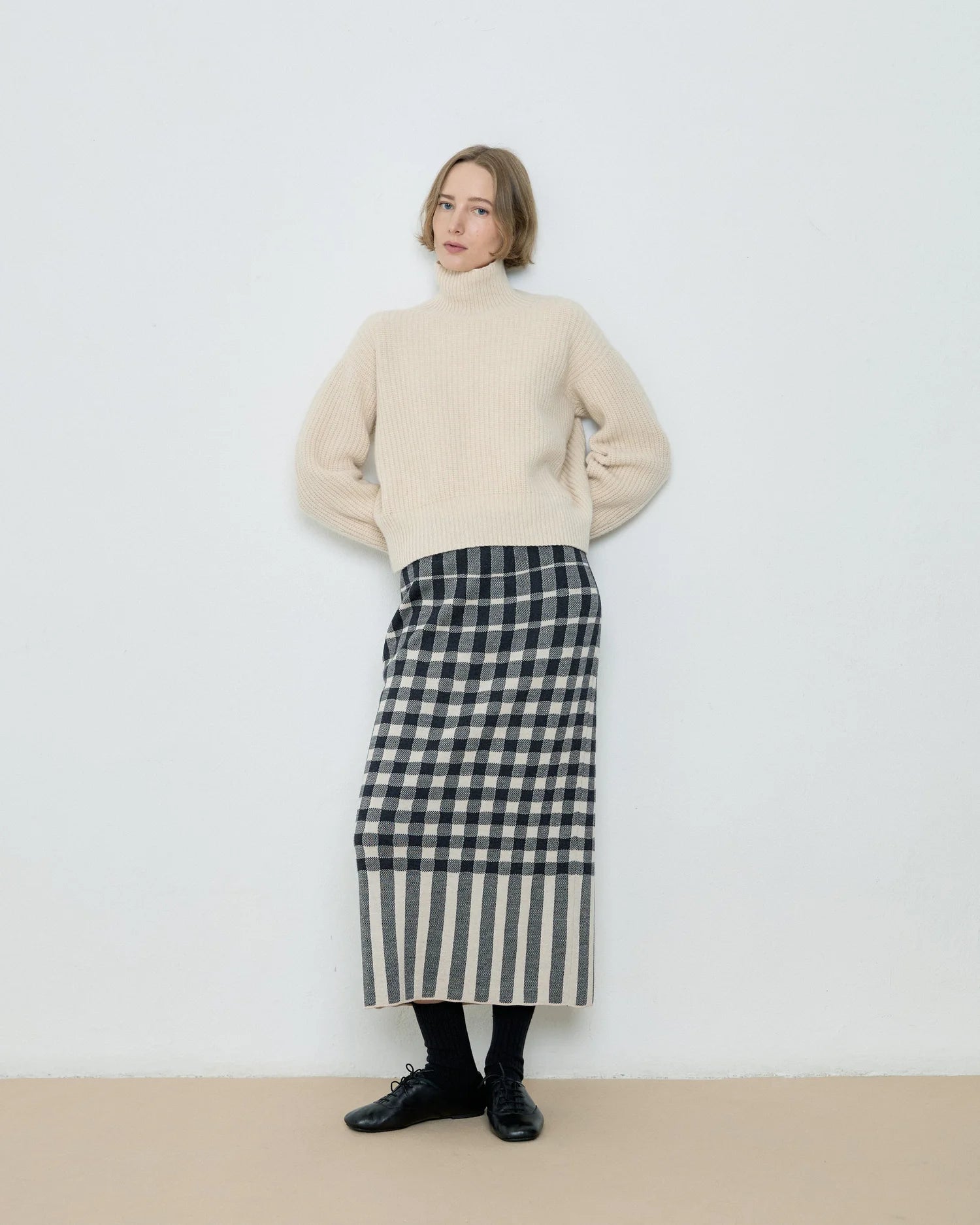 Robyn Checks Skirt
