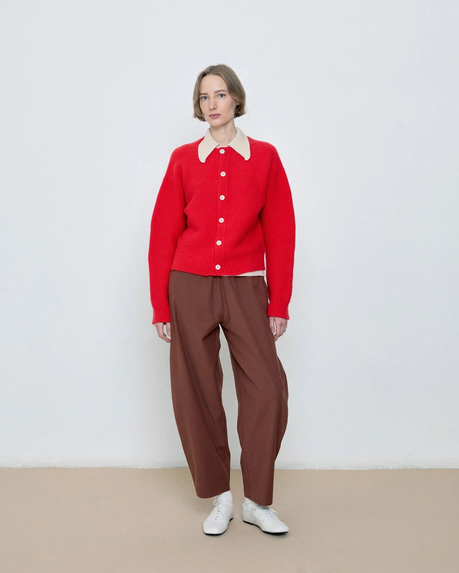 Mila Scarlet Cardigan